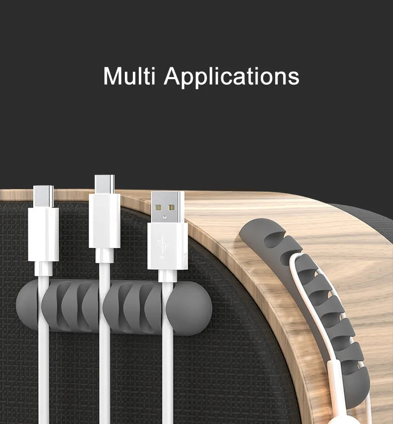 Flexible Silicone Cable Holder