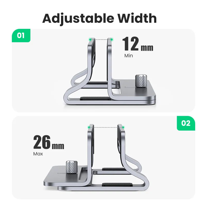Vertical Laptop Stand Holder