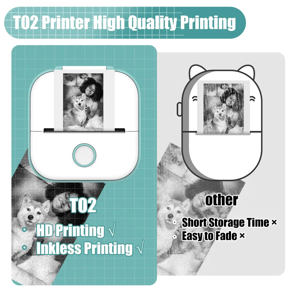 Portable Wireless Thermal Printer
